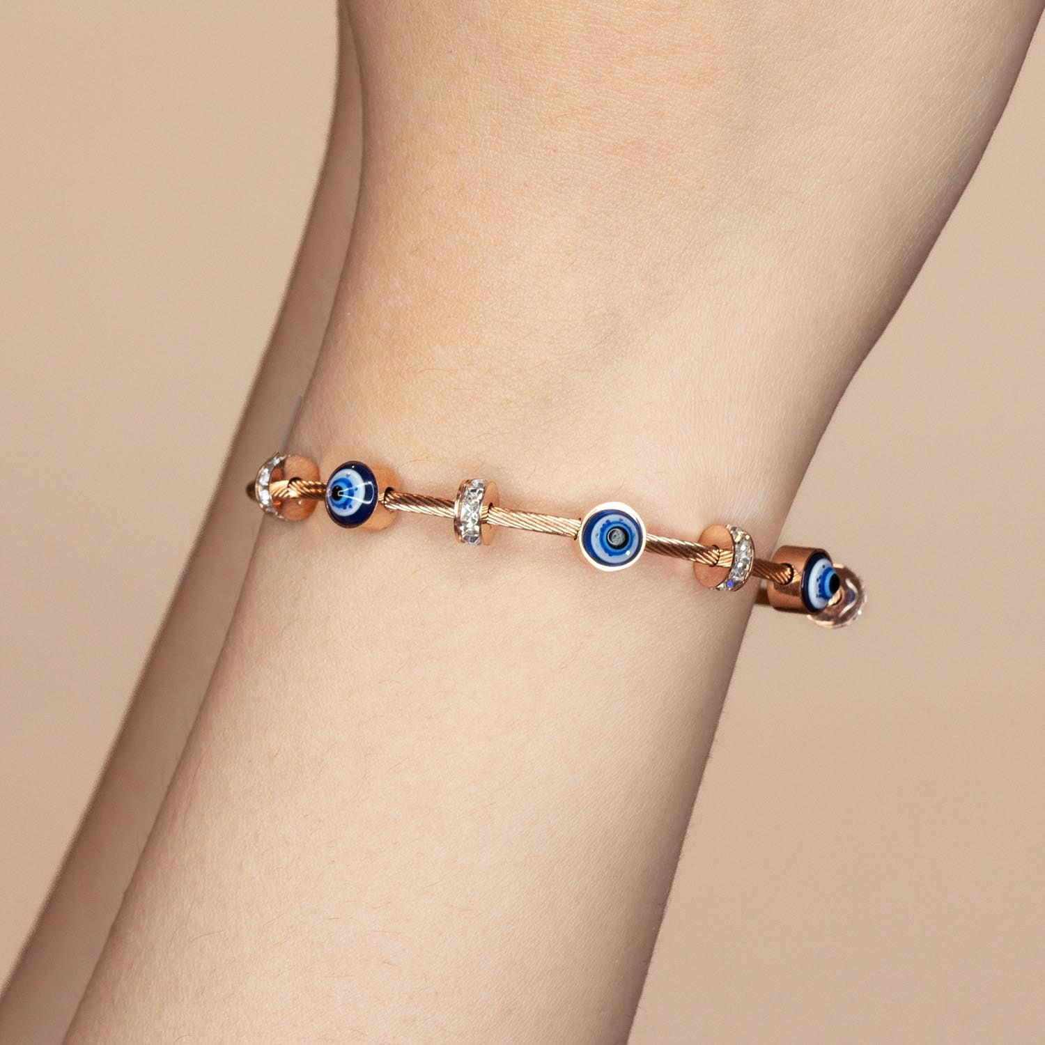W Premium Jewellery Evil Eye Diamond Magnetic bracelet