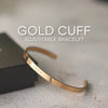 Non Personalised Gold Cuff Kada Bracelet