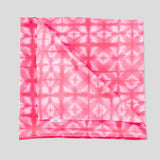 Pink Kaleidoscope Square Scarf