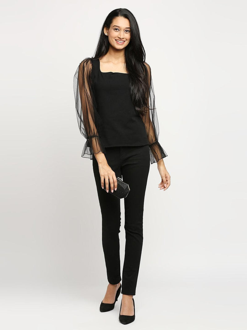 Detachable Sleeves (Black, White)