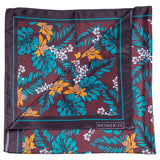 Havana Print Satin Square Scarf