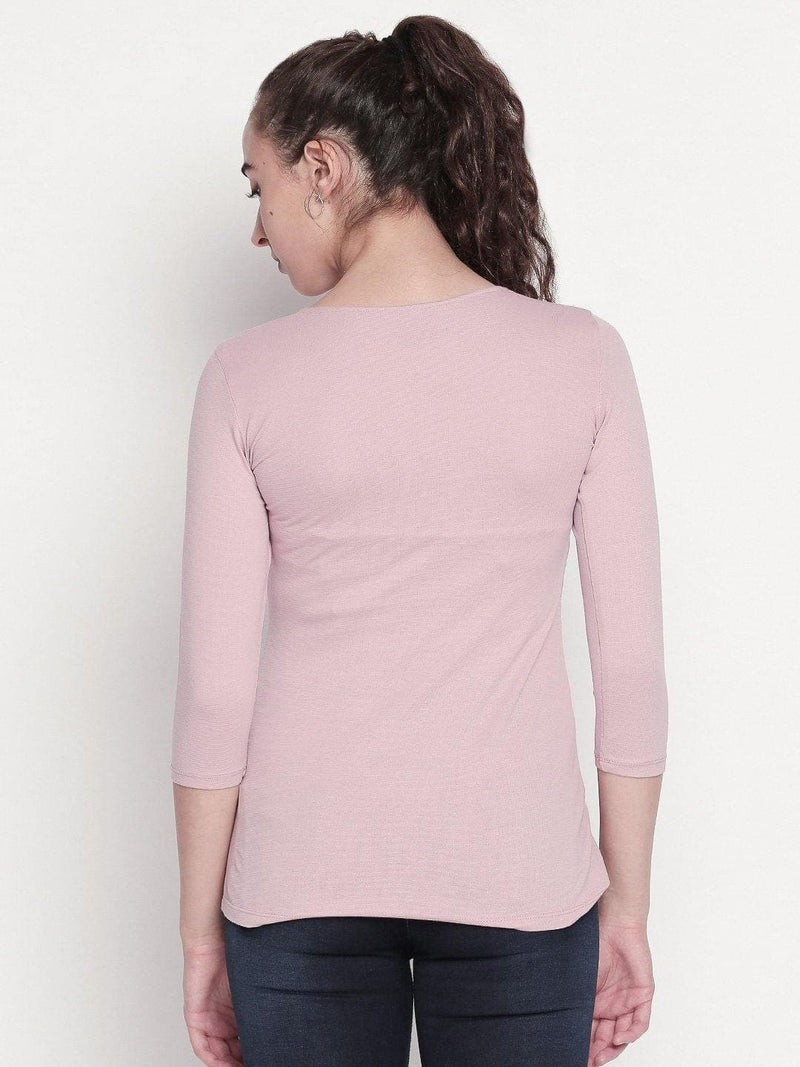 Solid Pink Top