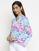 Multi Crepe Regular Top