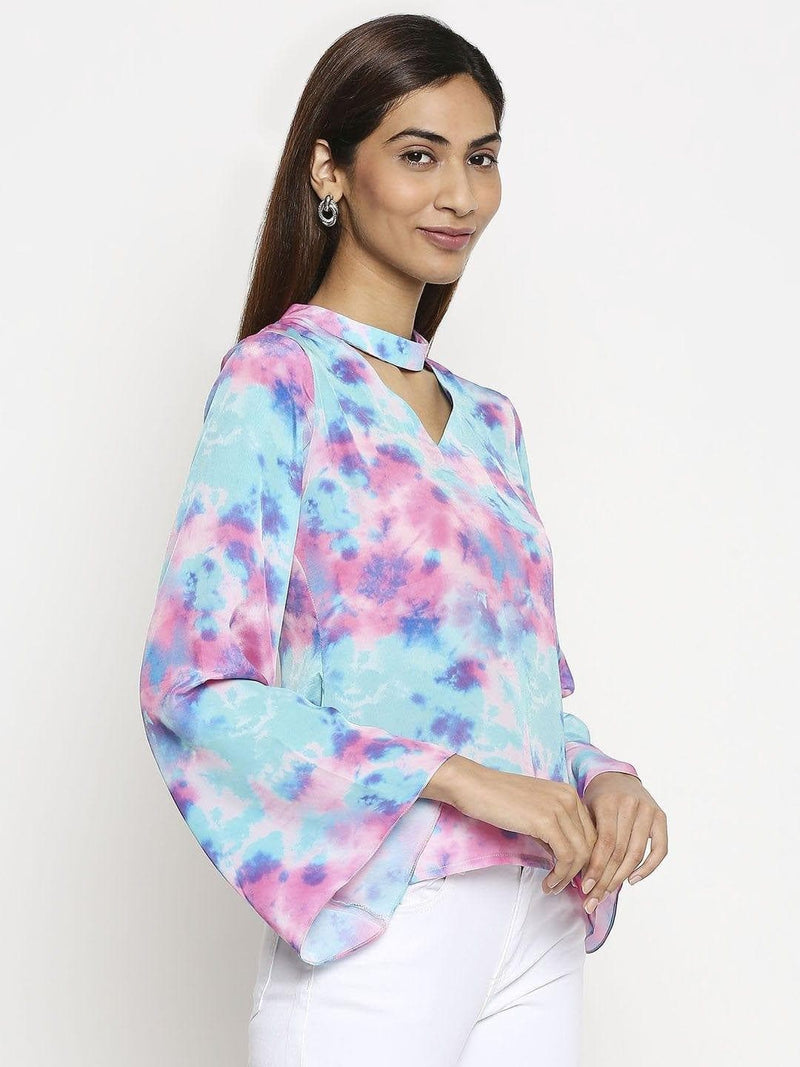 Multi Crepe Regular Top