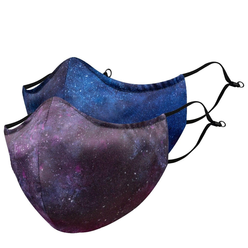 Adults Satin Aero Mask (Deep Space, Night Sky)