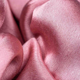 Hollywood Pink Regular Satin Scrunchie