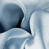 Crystal Blue Regular Satin Scrunchie