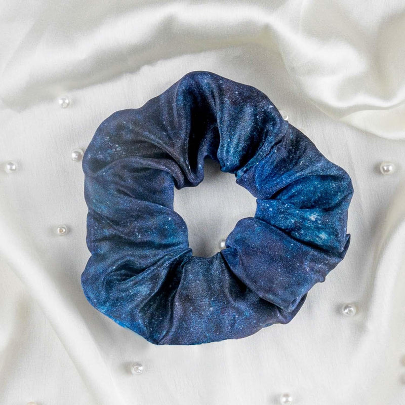 Night Sky Regular Satin Scrunchie