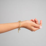 Linked Gold Bracelet