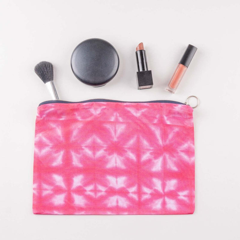 Pink Kaleidoscope Carry On Pouch