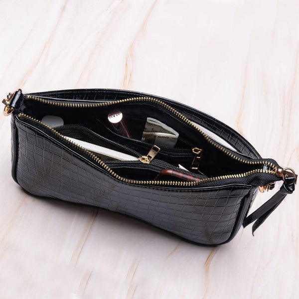 Caviar Black Baguette Bag Pro