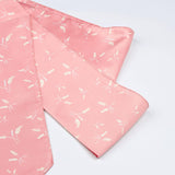 Pearl Peach Floral Skinny Scarf