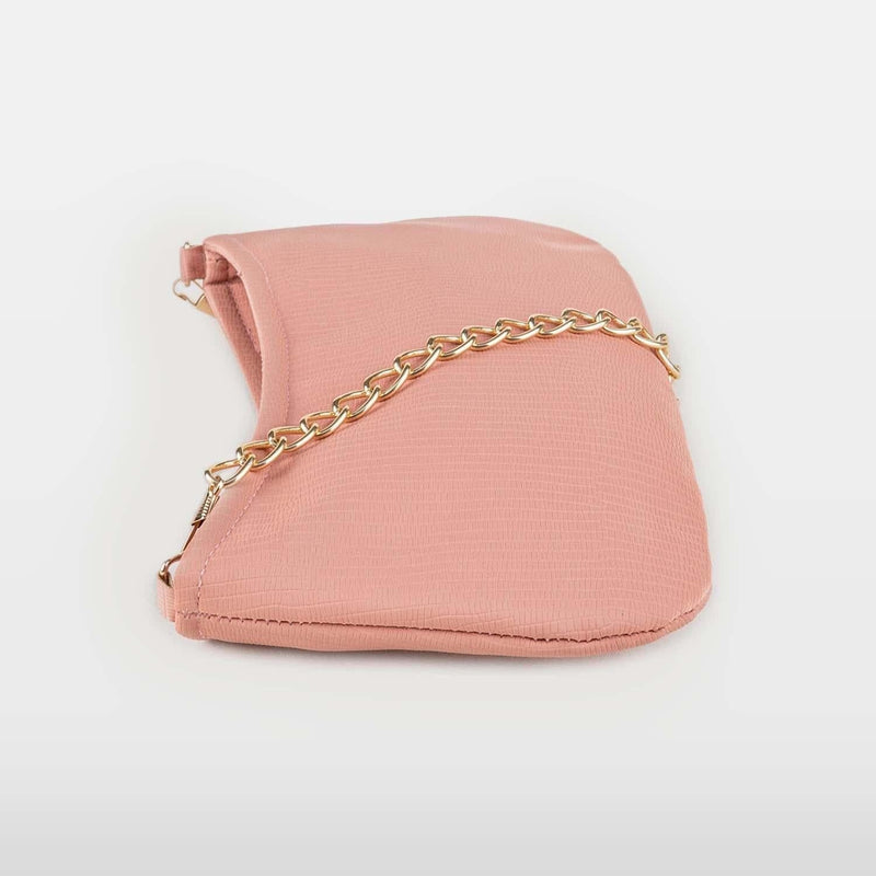 Dahlia Pink Soft Matte Baguette Bag
