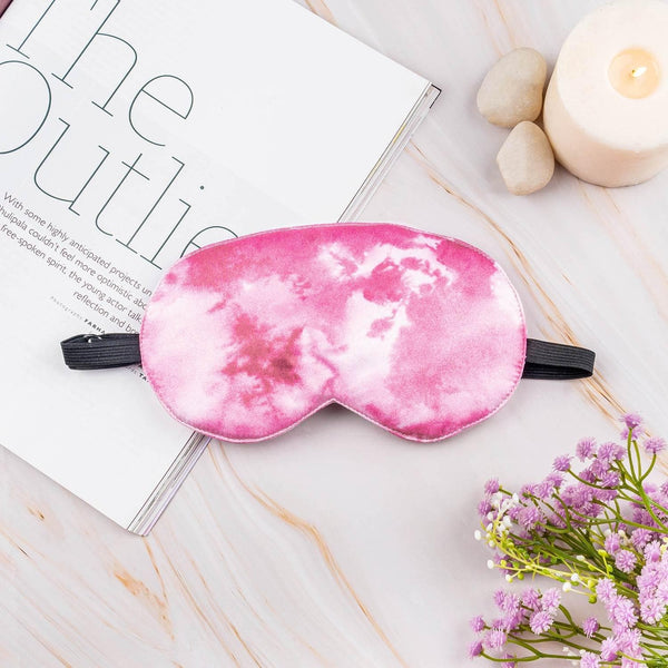 Raspberry Sorbet Satin Eye Mask