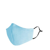 English Blue Kids Suede Aero Mask