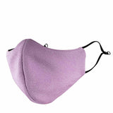 Periwinkle Lilac Adults Knitted Aero Mask
