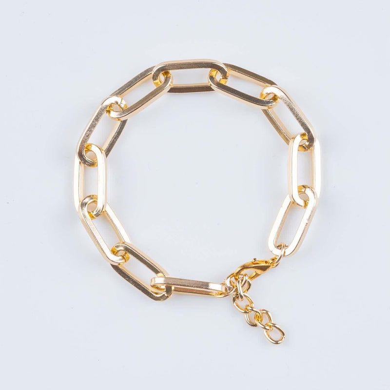 Linked Gold Bracelet