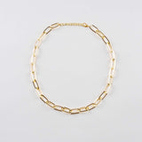 Linked Gold Necklace