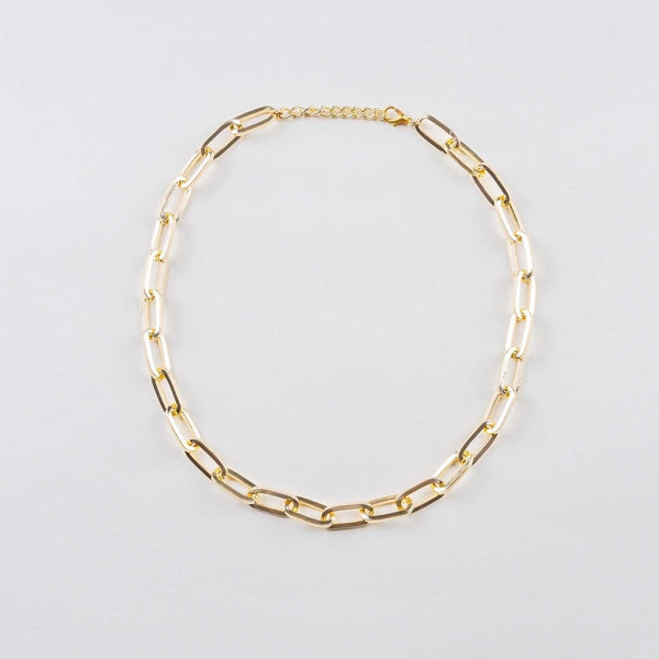 Linked Gold Necklace