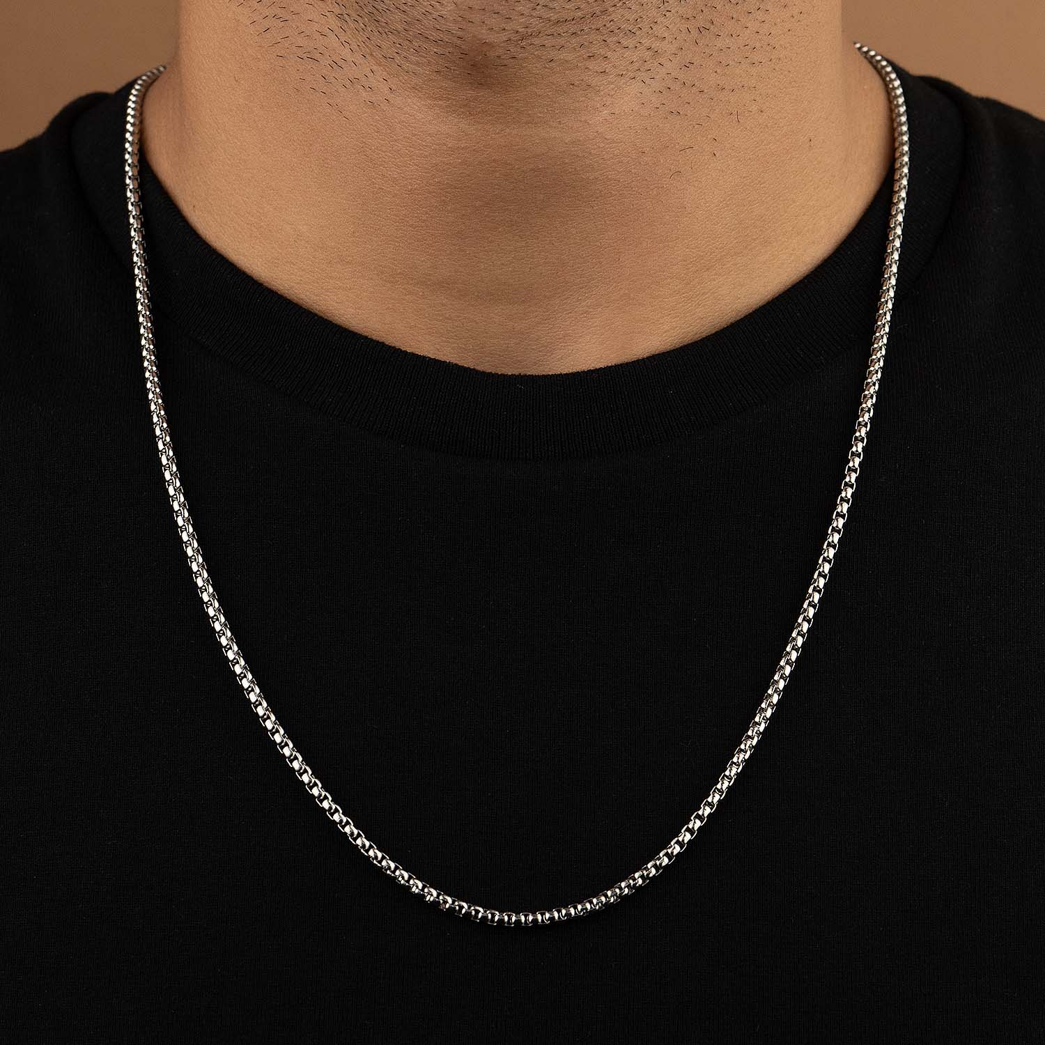 M Premium Jewellery Necklace Hermes Silver