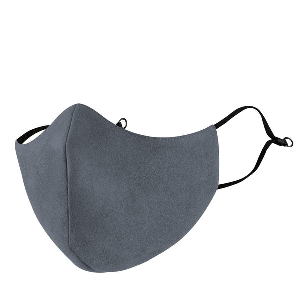 Frost Grey Adults Suede Aero Mask