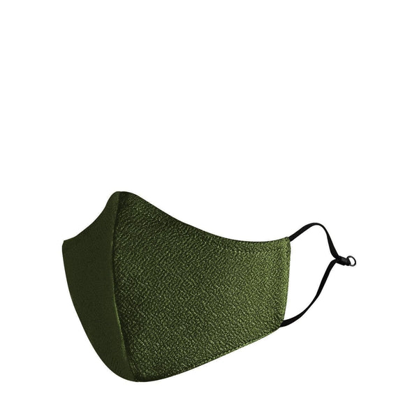 Olive Green Kids Knitted Aero Mask