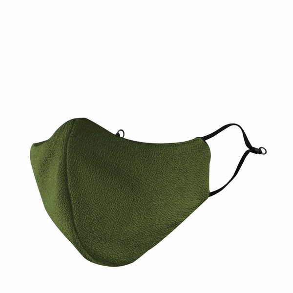 Olive Green Teens Knitted Aero Mask