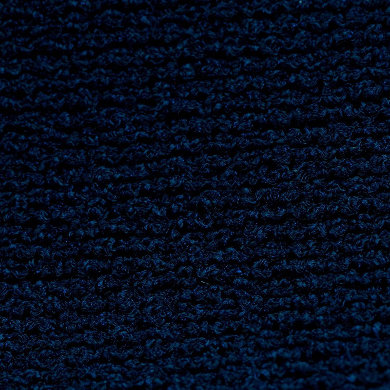 Oxford Blue Regular Crepe Knit Scrunchie