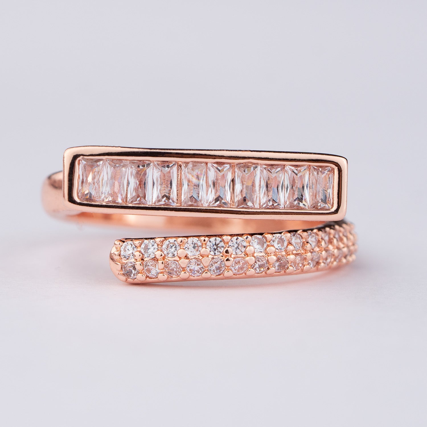 W Premium Jewellery Rings Crystal Diamond White