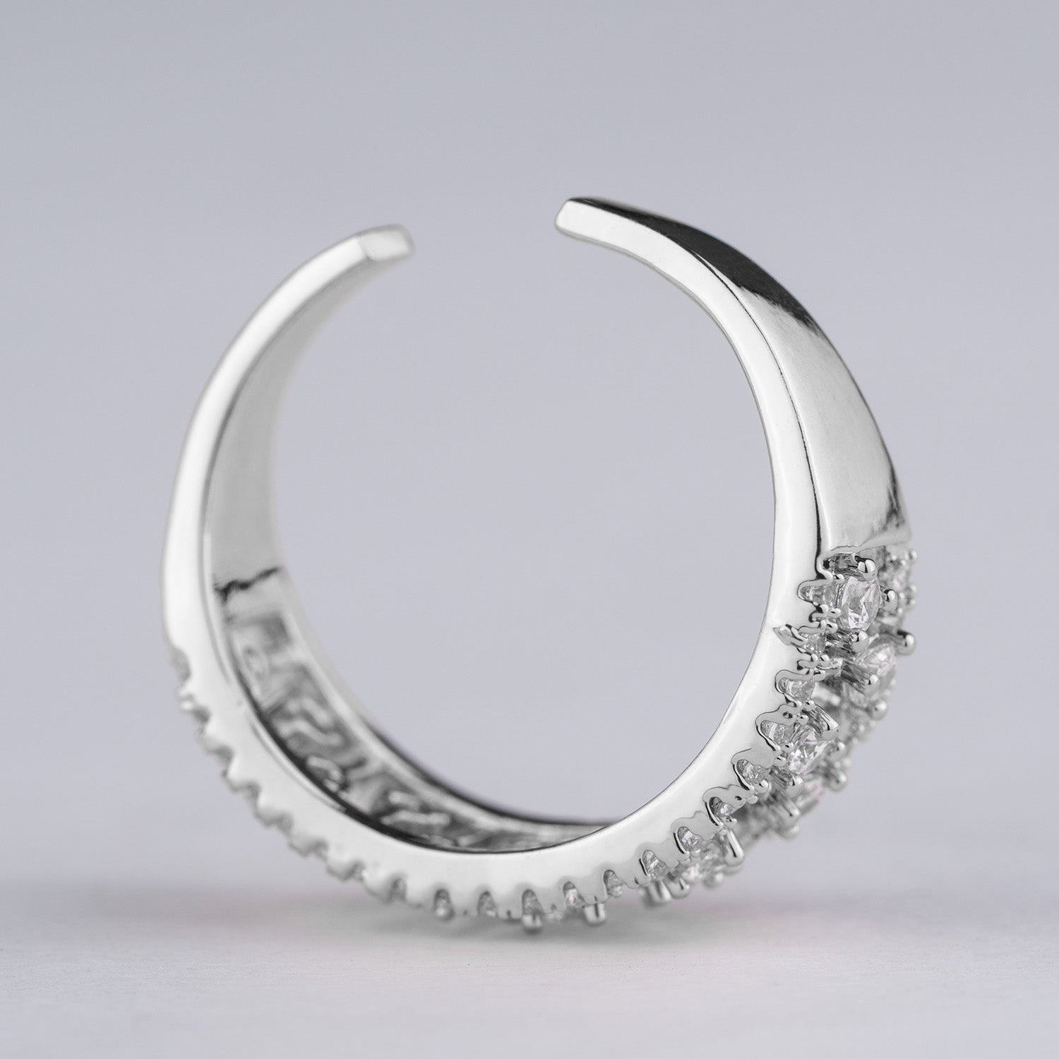 W Premium Jewellery Rings Diamond Silver
