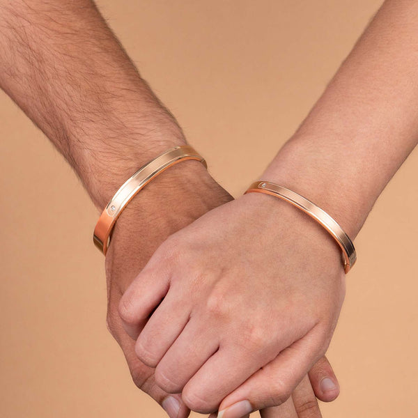 Thor Rose Gold Couple Bracelet