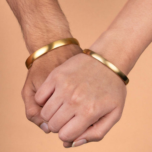 Zeus Gold Couple Bracelet
