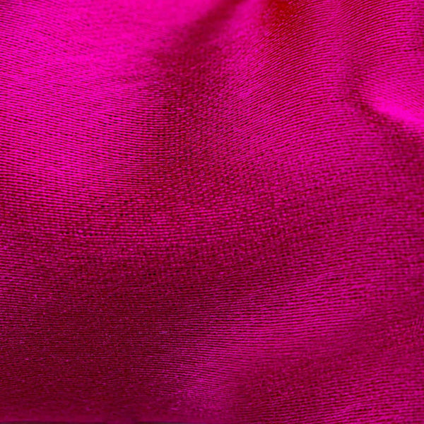 Hot Pink Secret Pocket Satin Scrunchie