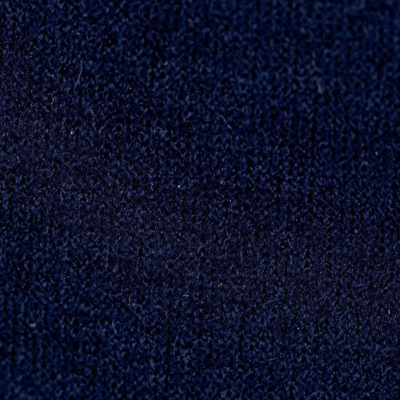 Navy Blue Teens Suede Aero Mask